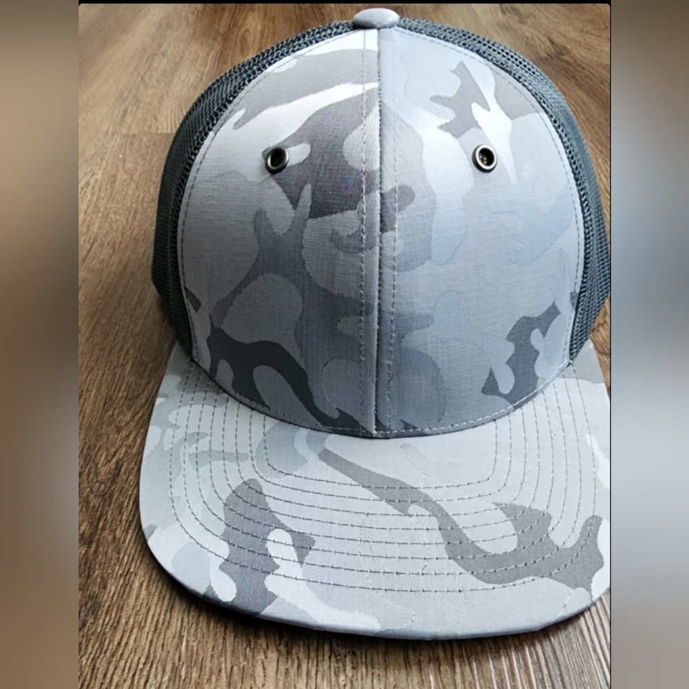 Gray Camoflage Cap